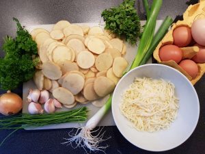 Ingredienserne til opskriften